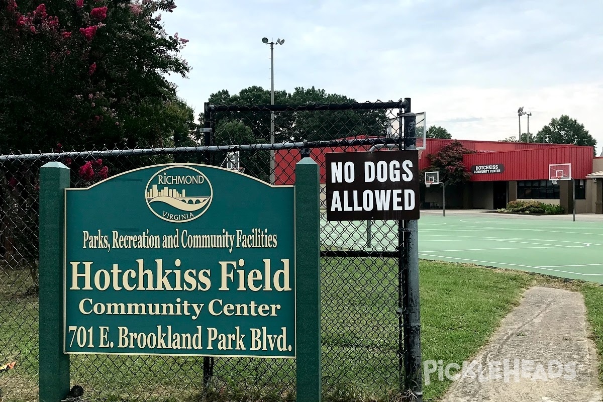 Photo of Pickleball at Hotchkiss Field Community Center